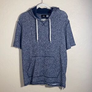 Urban outfitters BDG blue short sleeve hoodie